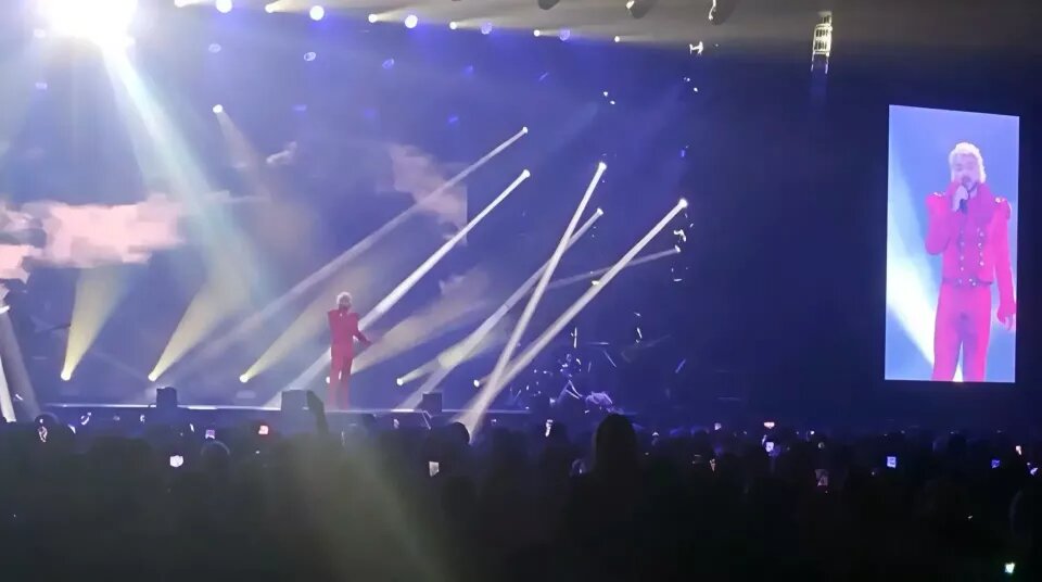    Филипп Киркоров в Барнауле. Источник: кадр видео из соцсетей