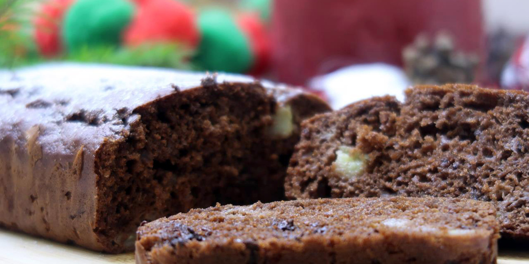 Кекс шоколадный с бананом