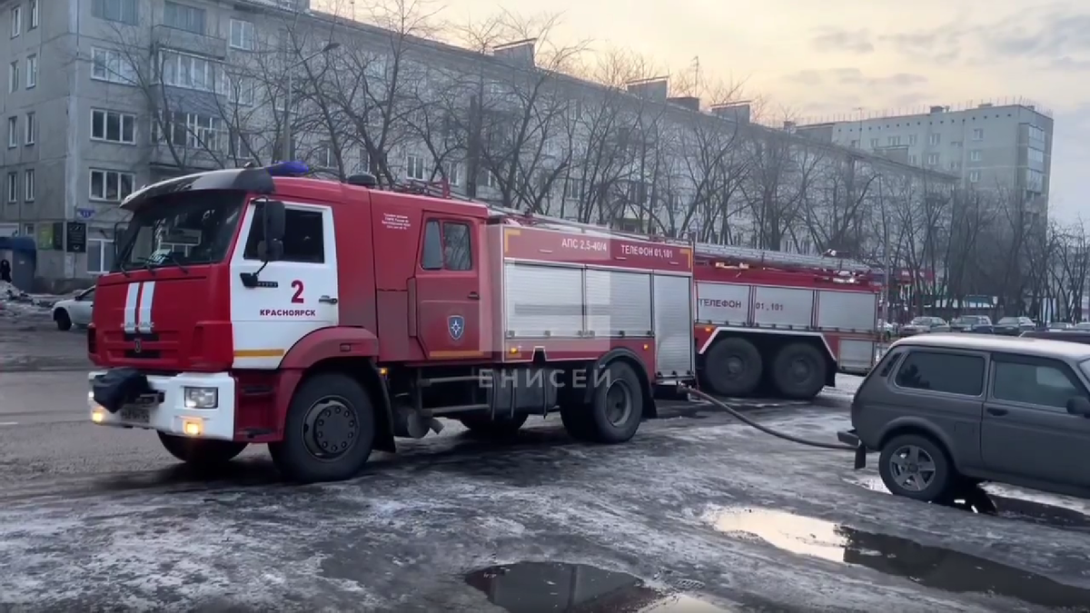     В Сосновоборске устраняют последствия пожара в коллекторе