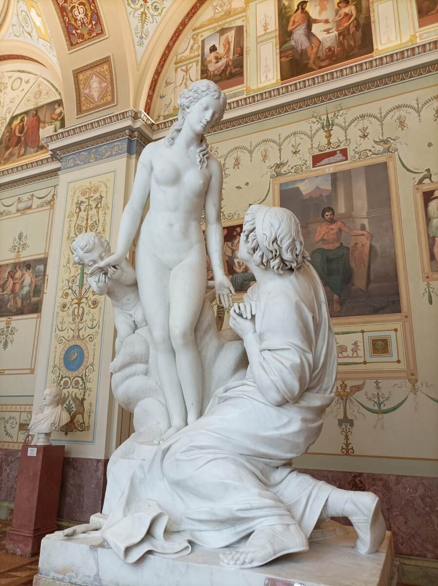 "Пигмалион и Галатея" (1797 год) Скульптор: Пьетро Стаджи