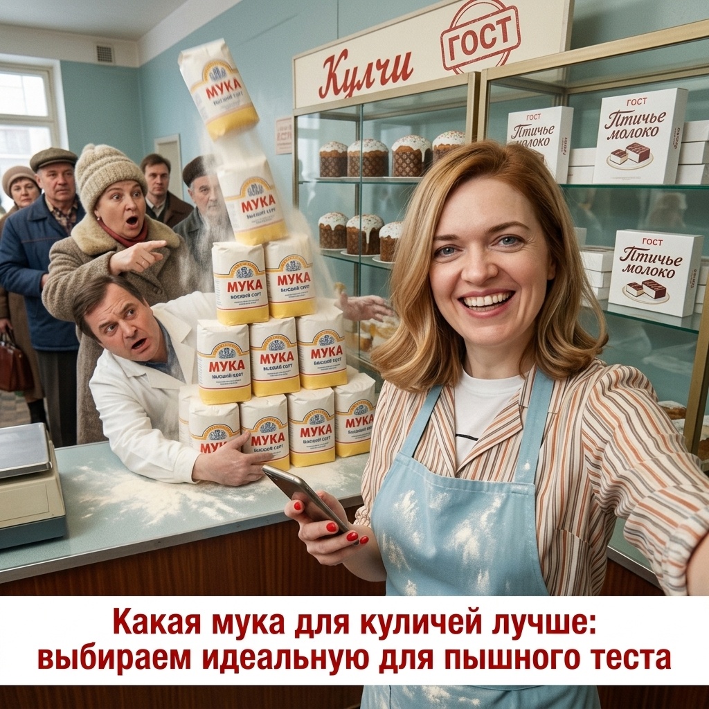    Секреты выбора идеальной муки для пышной пасхальной выпечки admin