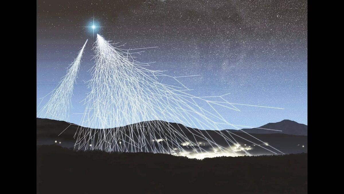 Широкие атмосферные ливни.