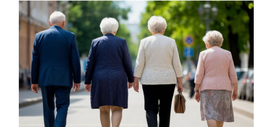 Старение человека неравномерно.