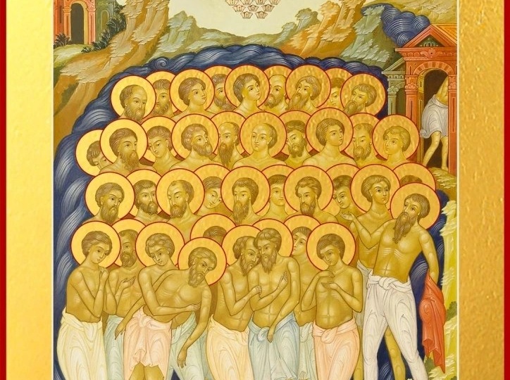 Сегодня Церковь вспоминает подвиг сорока Севастийских мучеников, претерпевших смерть за веру Христову