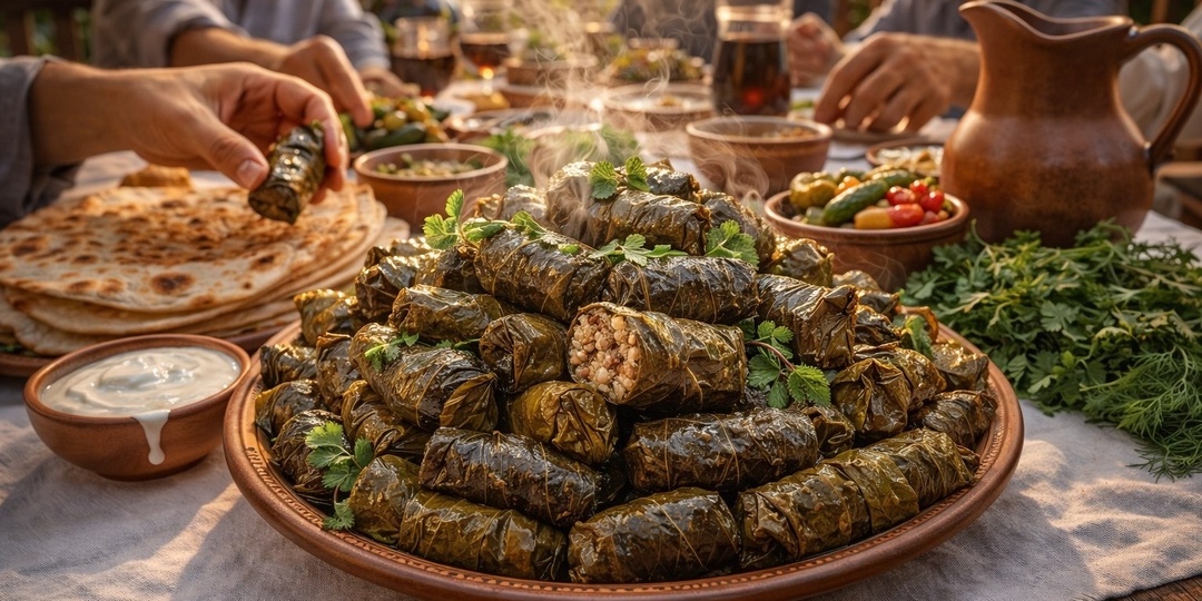 Рецепт Долмы: история блюда, в котором встретились Восток и Кавказ, и домашний рецепт 🍇✨