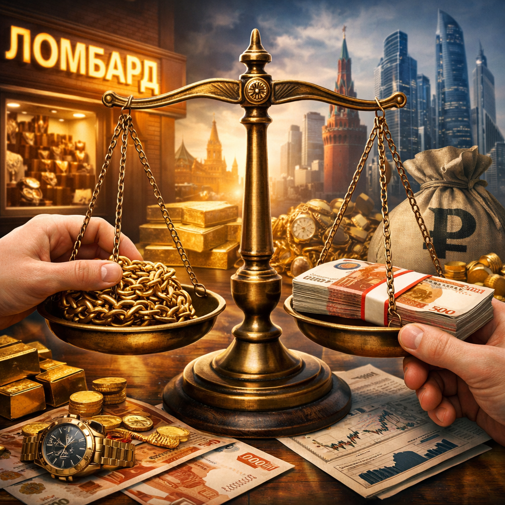 Ломбардный бизнес: как зарабатывают миллиарды на ваших золотых цепочках