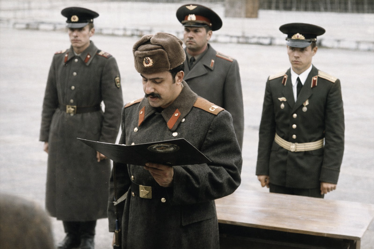 Бакинец на присяге, 1978