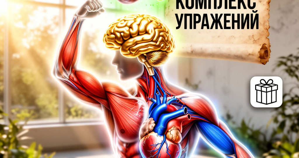 Движение — это жизнь: что происходит в вашем теле, когда вы двигаетесь (и ПОДАРОК — универсальный комплекс упражнений внутри!)