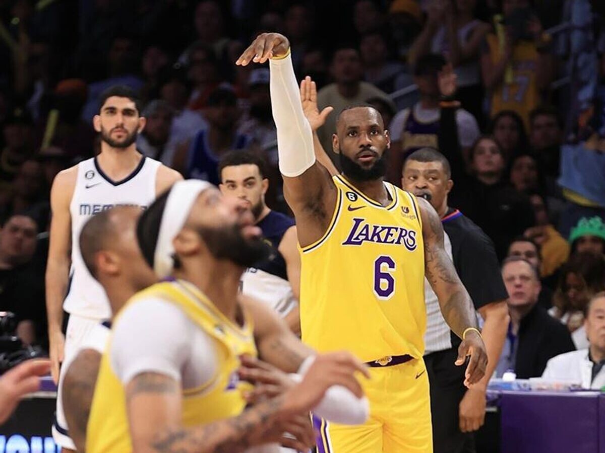    Форвард "Лос-Анджелес Лейкерс" Леброн Джеймс | © Фото : пресс-служба клуба "Лос-Анджелес Лейкерс"