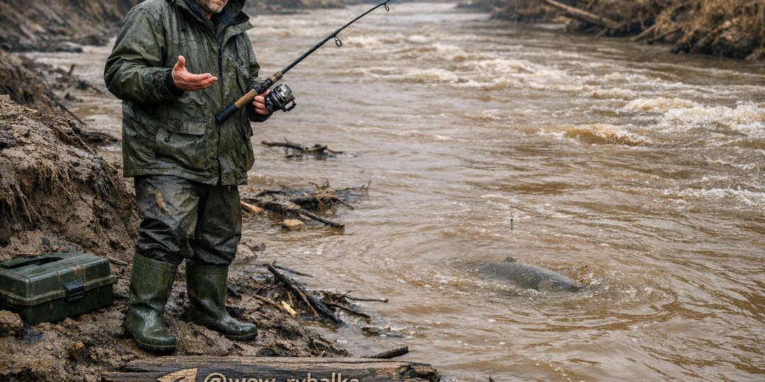 Мутная вода: почему не клюёт и как это исправить