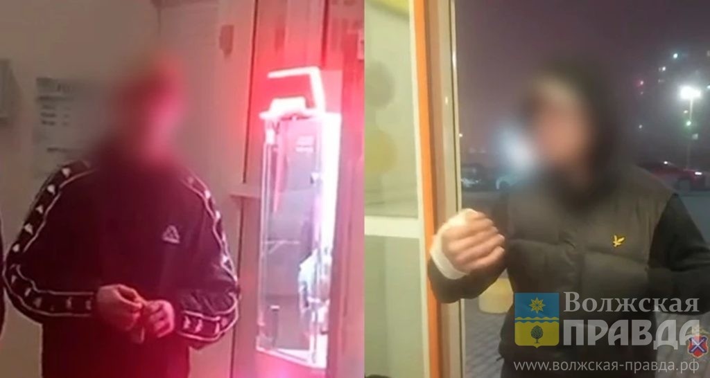 Фото ГУ МВД России по Волгоградской области📷    Швыряют товар, орут матом: в Волжском пьяные подростки месяц третировали продавцов «Оранжа»
