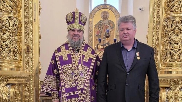 Начальник колонии в Тверской области удостоен высокой церковной награды