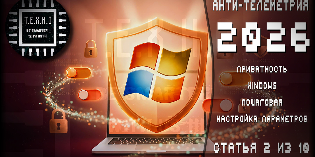 🔒 Полная настройка приватности Windows 10/11 24H2: Мой личный гайд для подписчиков (АНТИ-ТЕЛЕМЕТРИЯ #2)