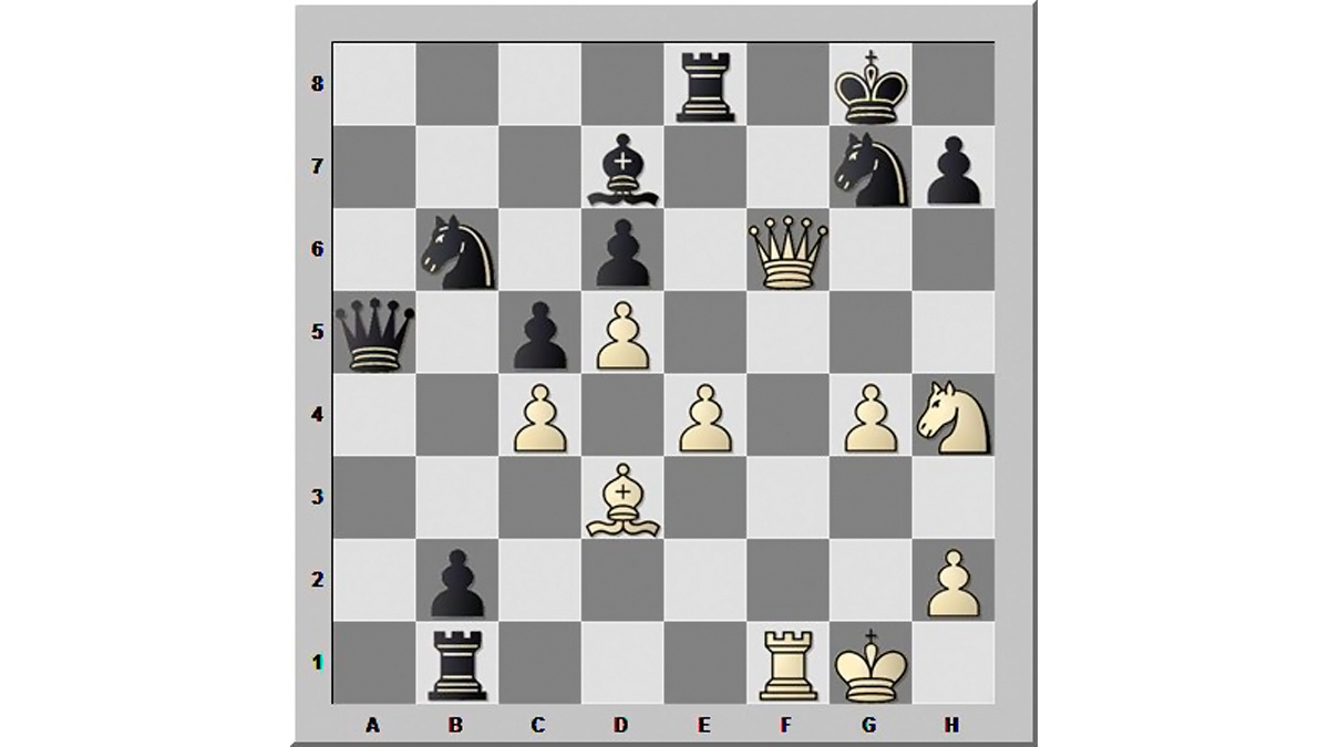 Белые начинают и выигрывают