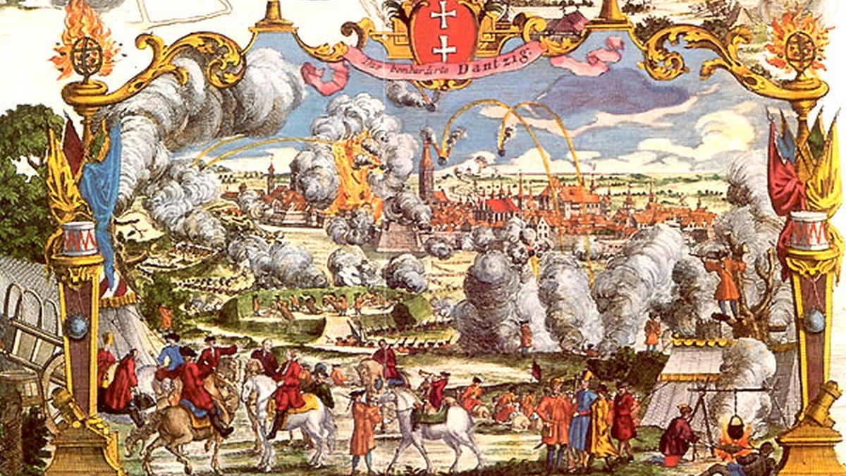    Осада Данцига фельдмаршалом Минихом.