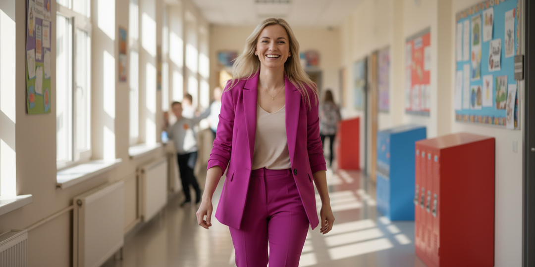 Коллега намекнула, что в моем возрасте пора выбирать одежду поскромнее. Я пришла на работу в ярком костюме