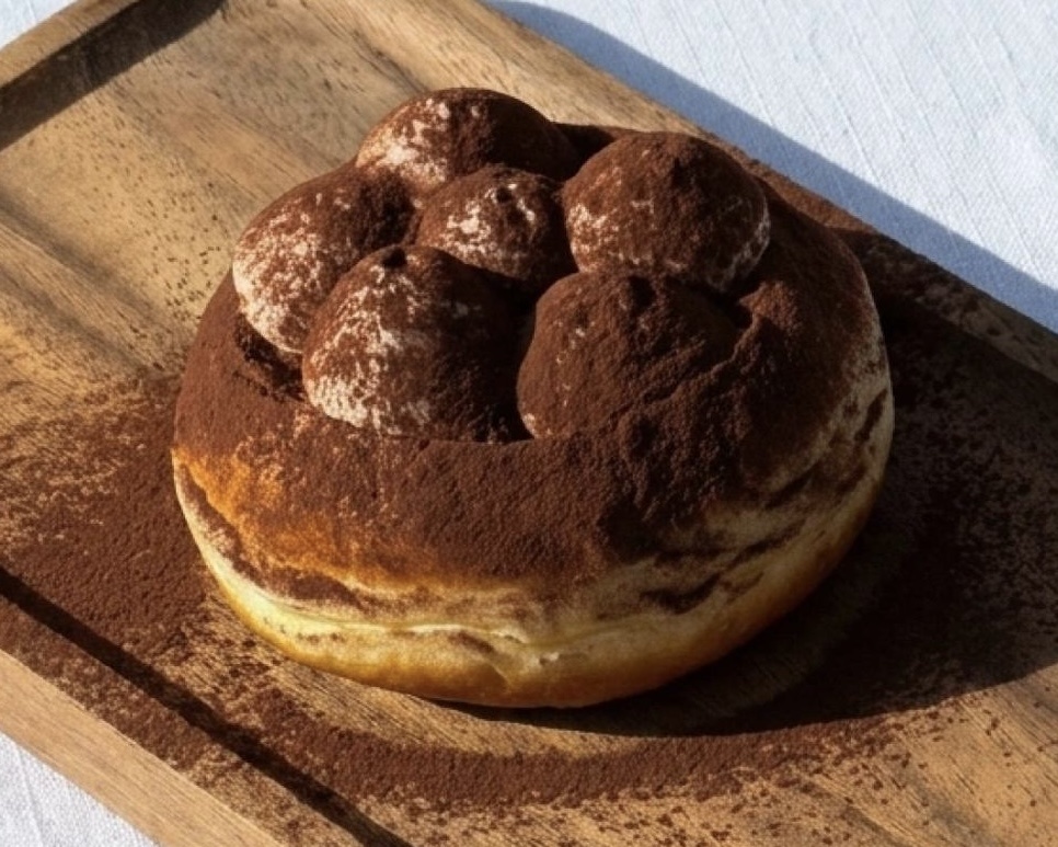 Пончик тирамису 450 ₽