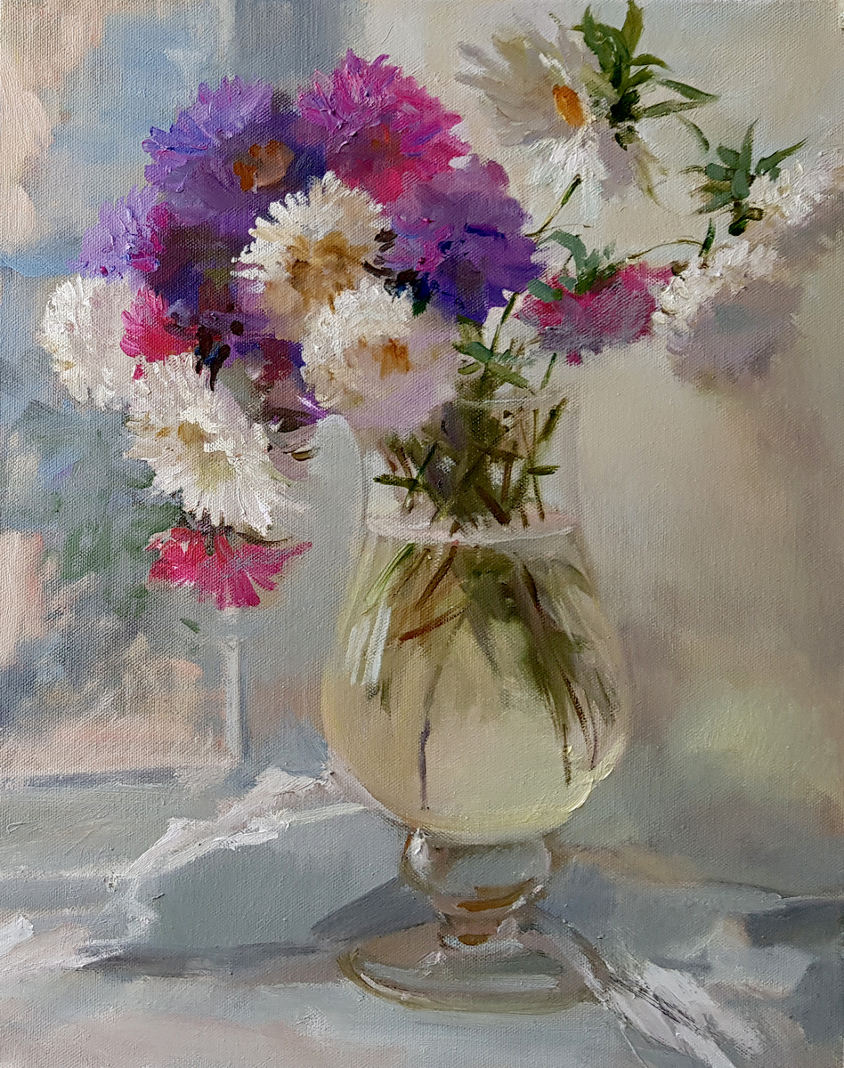 Родионова. С. А. Астры хм 50х40