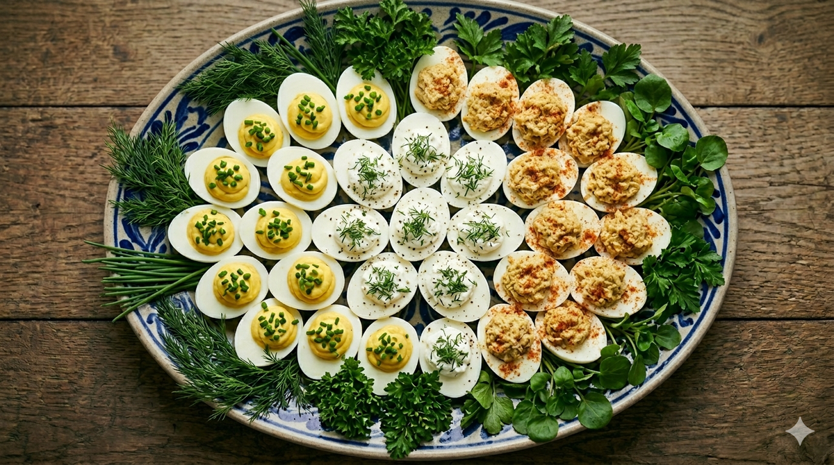 Время приготовления: 25 минут · Порций: 6 (12 половинок).