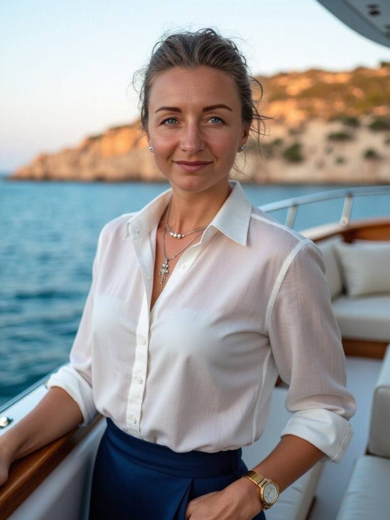 Меня зовут Екатерина Гусева, я Chiefstew (старшая стюардесса на суперъяхте) с 15-ти летним опытом