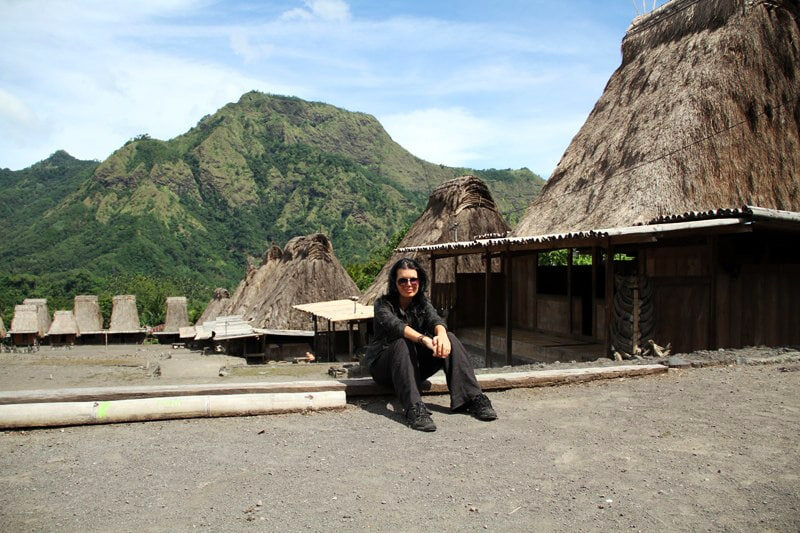 На фото - традиционная деревня народа Нгада на острове Флорес в Индонезии.