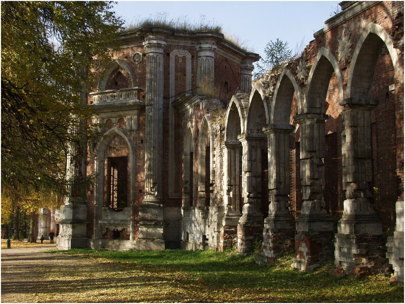 Большой Царицынский дворец до реставрации