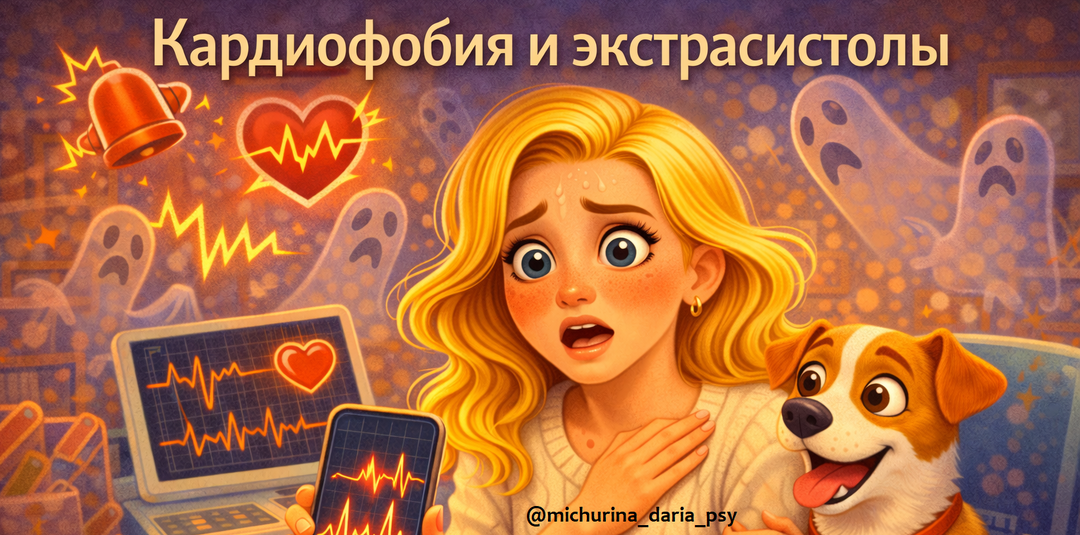 Как лечить кардиофобию: экстрасистолы, страх за сердце, ночные пробуждения