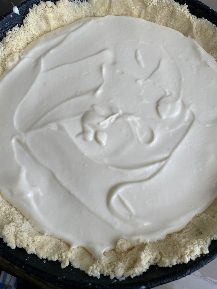 Вот и творожная начинка .