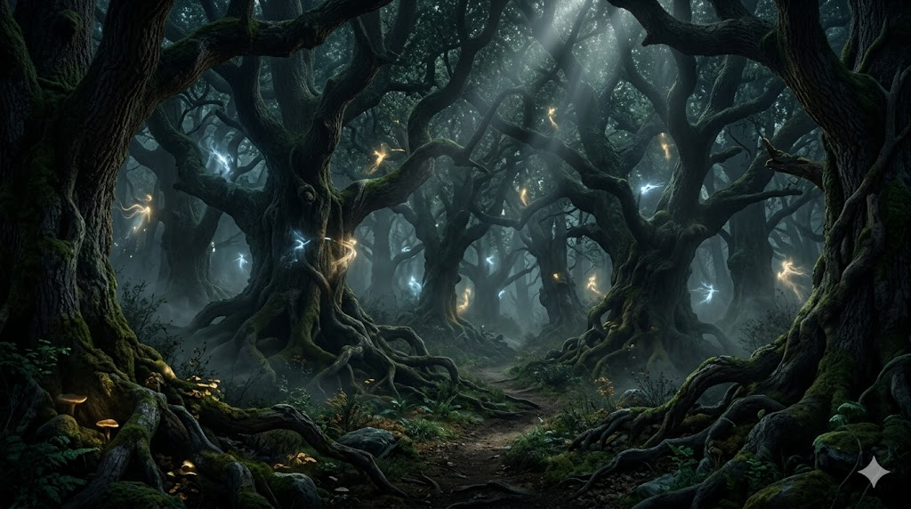 В лесу, где каждый дуб хранит дух предков, начинается сопротивление