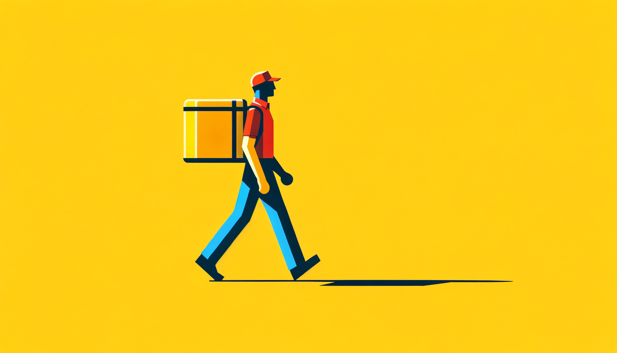 Пеший курьер в Щербинке