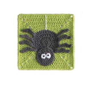 Схемы для вязания 3-Д квадрата.