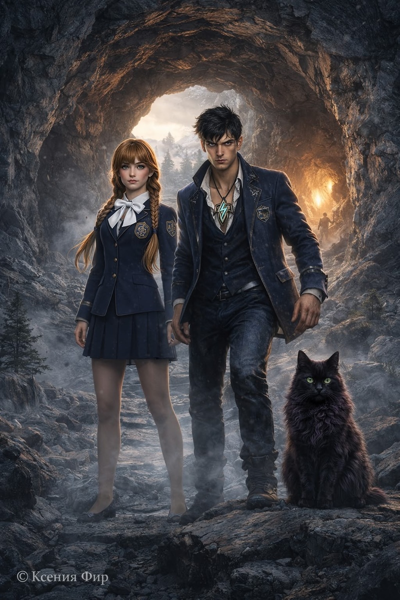 Лера, Мирослав и Визард. Автор: Ксения Фир.