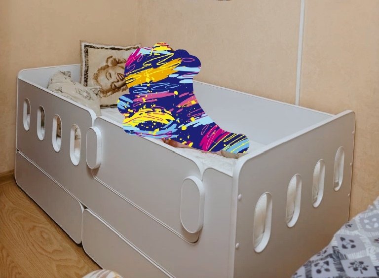 Вот такая кроватка