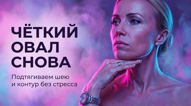 Овал лица и шея: как подтянуть шею и вернуть чёткий контур