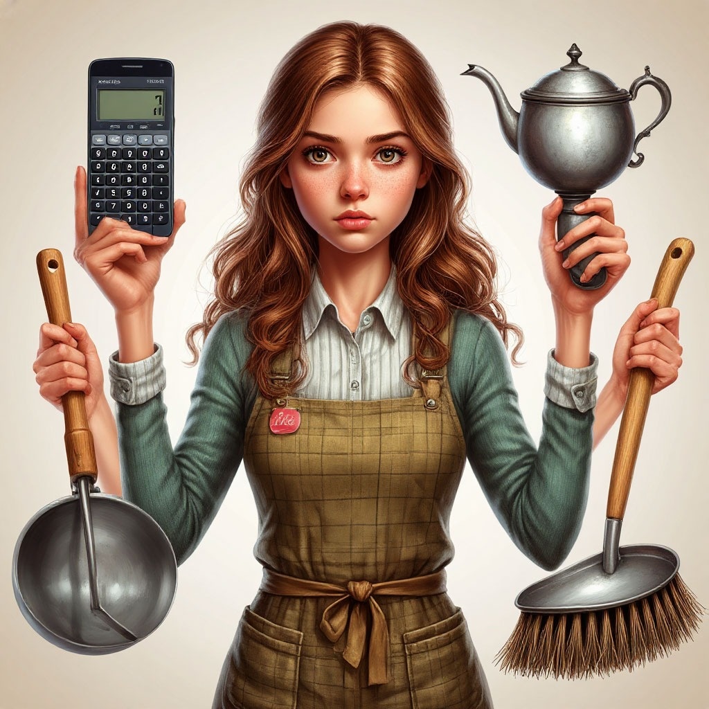 Берется сразу за все, ведь без нее никак