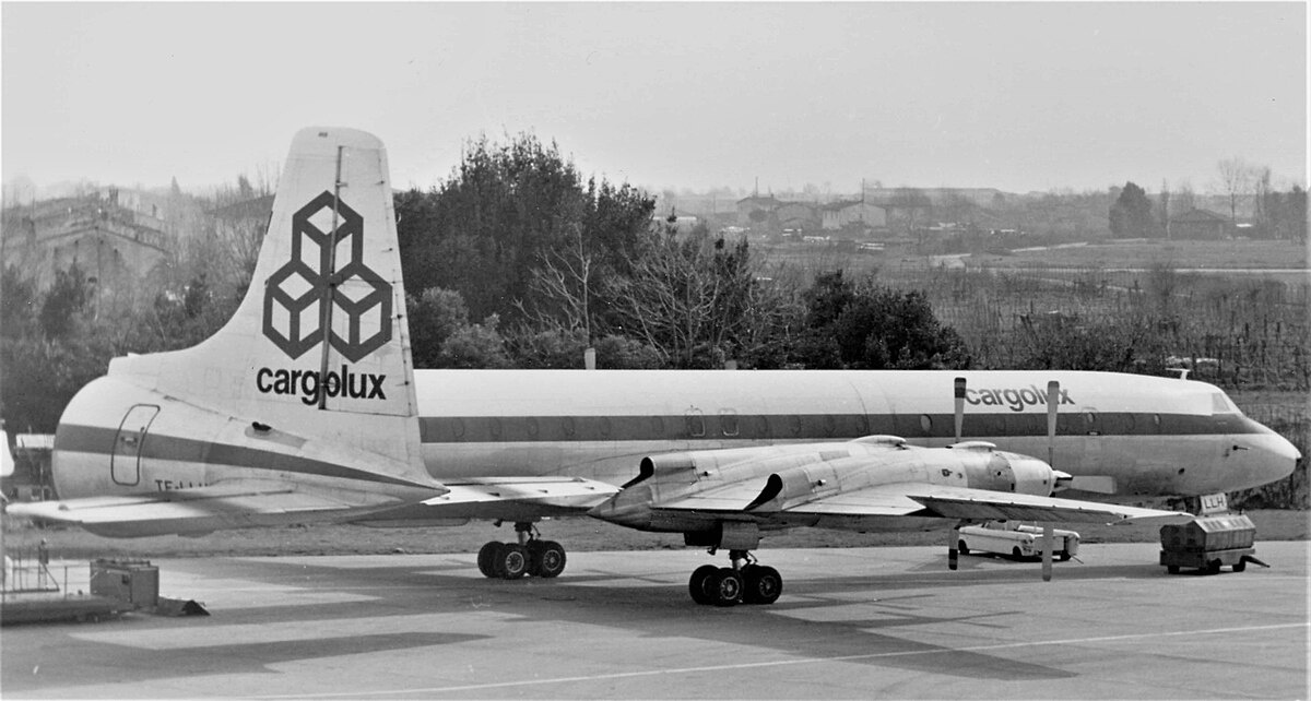 Транспортный самолёт CL-44. Источник: https://clck.su/dqAwy