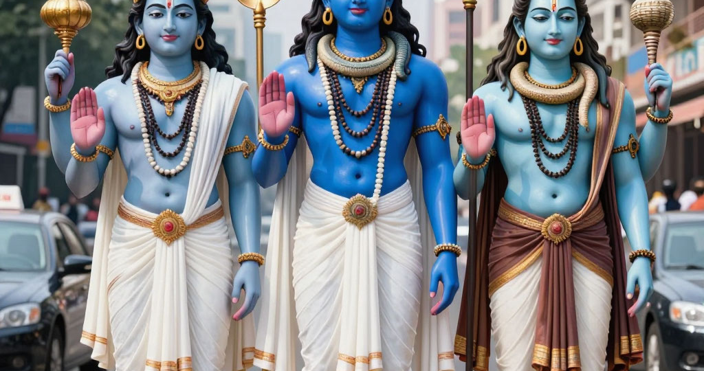 БРАХМА, ВИШНУ, ШИВА: Три лица одного процесса, который вы переживаете каждую секунду