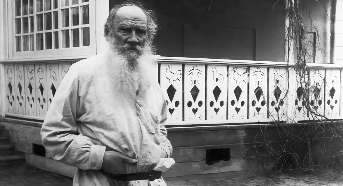 Толстой в Ясной Поляне