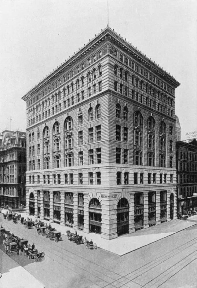 Один из доходных домов Нью-Йорка