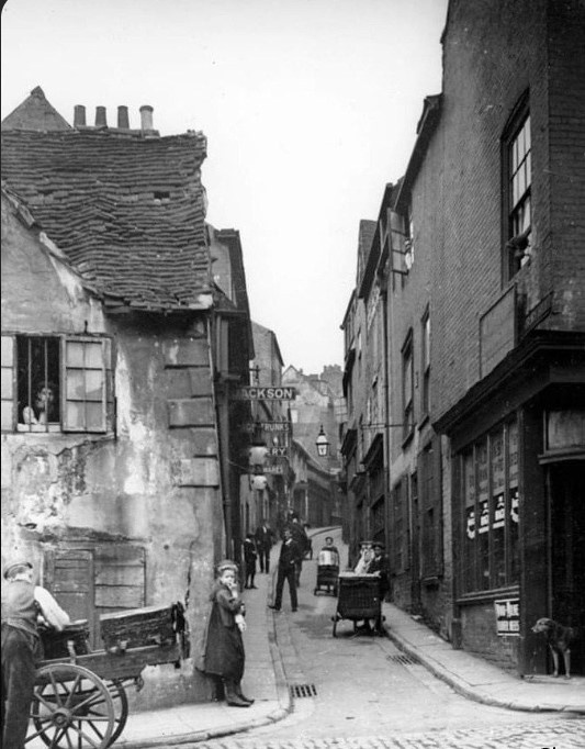 Переулок Ист-Энда в XIX в