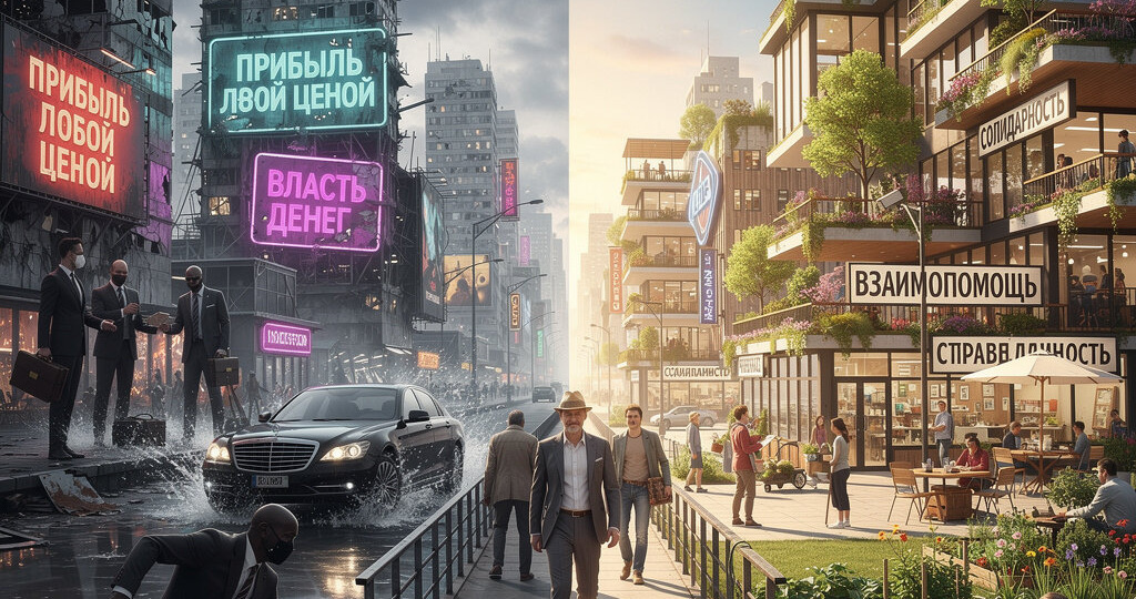 От "Криминально-паразитического" квазикапитализма к "Солидарному" обществу