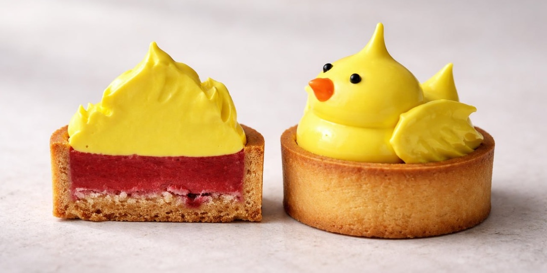 Весенняя тарталетка с ярким сочетанием вкусов и цветов🐣🐥