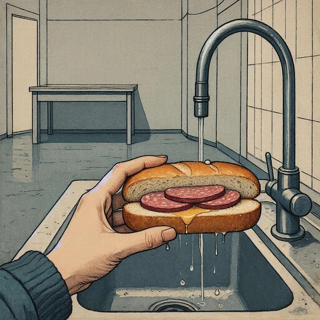 Готовить на одного — акт кулинарного существования, лишённый зрителя. И в этом есть своя честность.