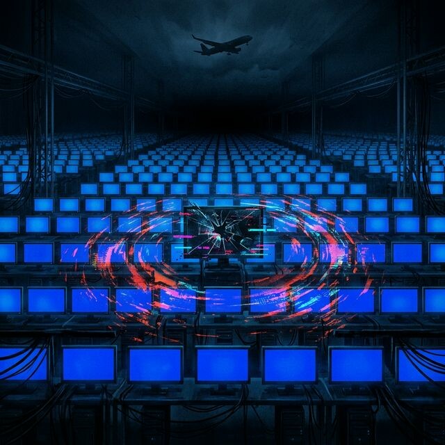 Аэропорты, банки и больницы офлайн: визуализация крупнейшего IT-сбоя в истории человечества