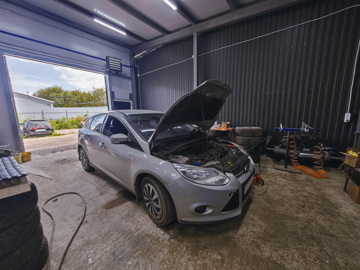 Ford Focus 3 2013 1.6 125hp — Перевод на стандарты Евро 2 после удаления катализатора!