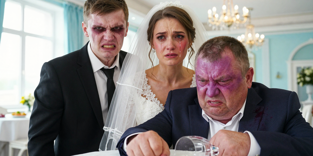 Свёкор влепил мне пощёчину на нашей свадьбе. «Знай место, деревенщина!» — хохотал он. Гости отвели глаза.