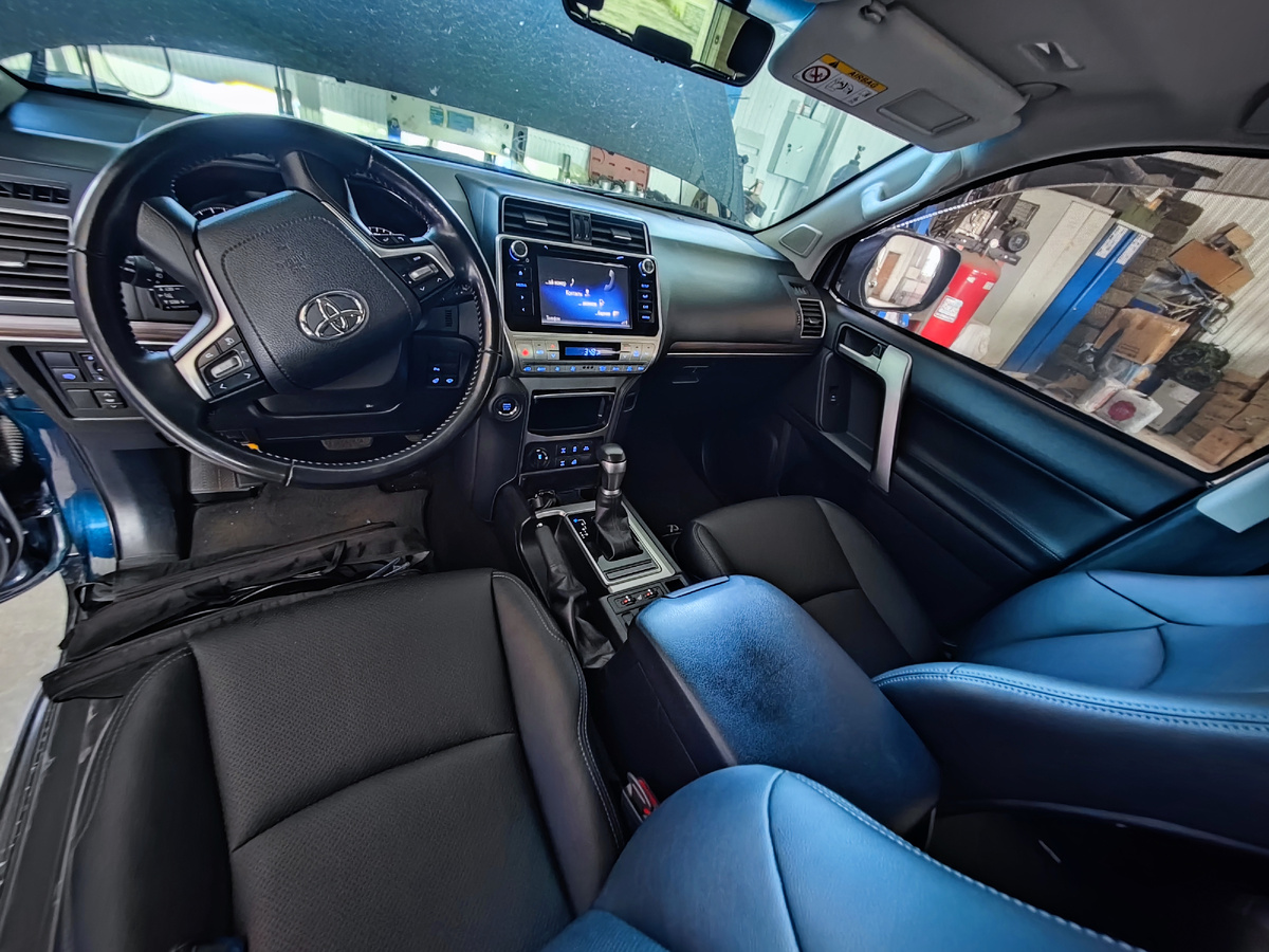 Toyota Land Cruiser Prado 150 4.0i 249hp 2020г — Чип Тюнинг (Stage1)