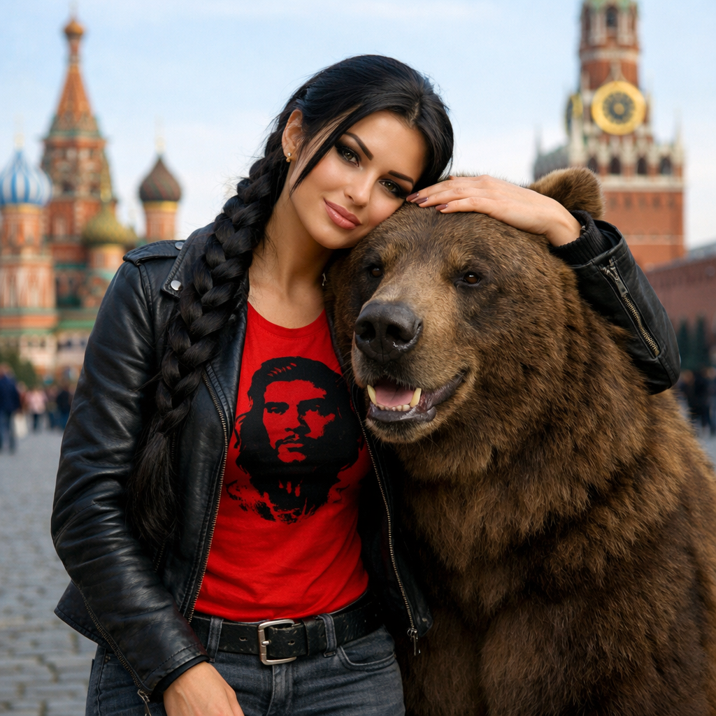 Адриана и медведь