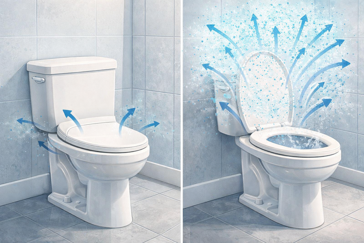 Почему важно закрывать крышку унитаза перед смывом научные факты и риски туалетного аэрозоля