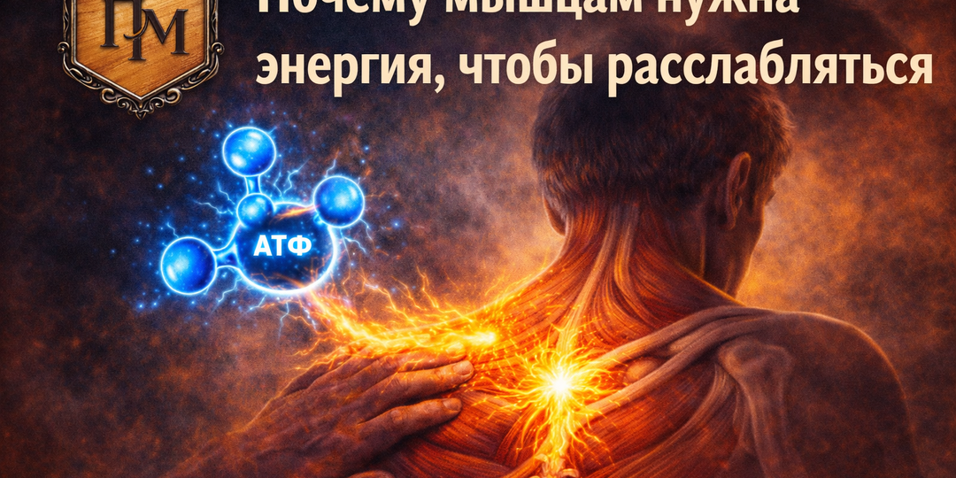 Почему мышцам нужна энергия, чтобы расслабляться